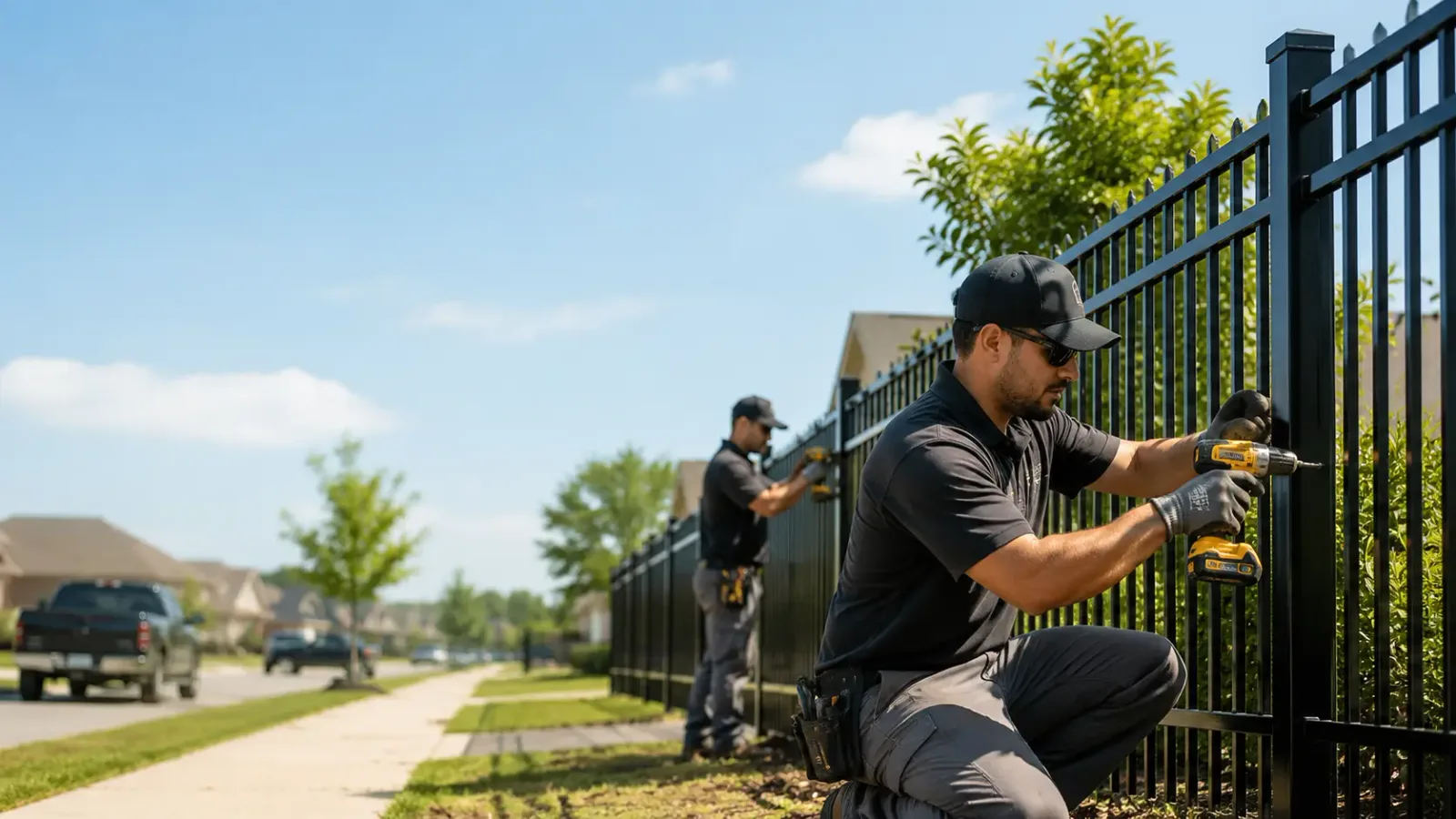 Metal Fence Installation in Johnston, RI